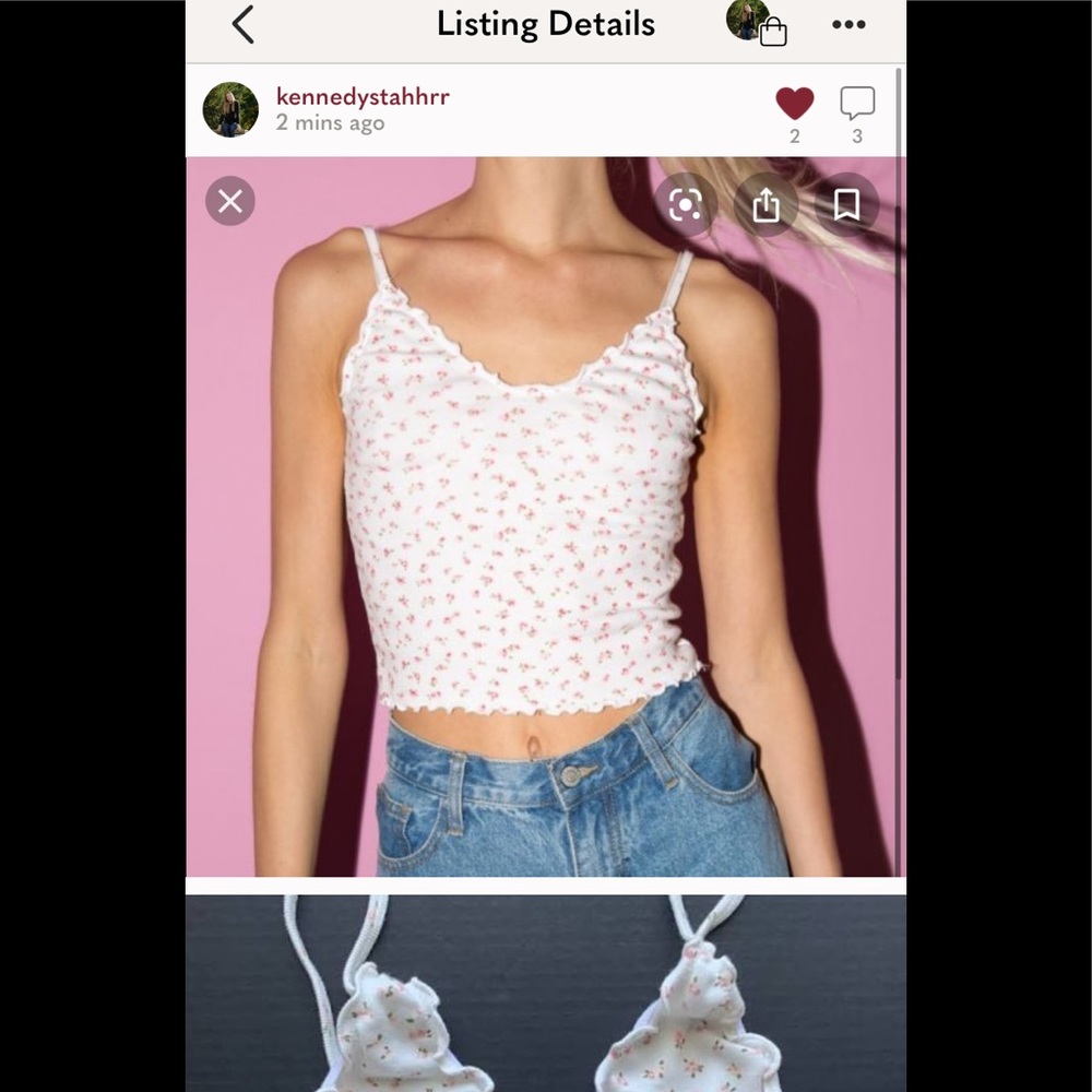 $12 RUFFLE TANK